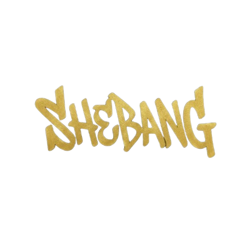 Shebang Schriftzug
